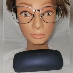 Nautica Brown Eyeglasses Glasses Frames N7293 w/Case 53-17-140 Full Rim